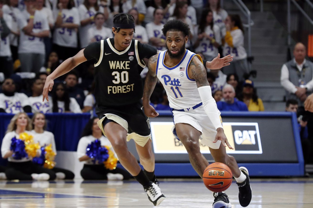 NCAA Basketball: Wake Forest at Pittsburgh