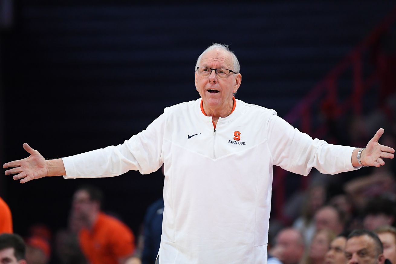 NCAA Basketball: Virginia at Syracuse