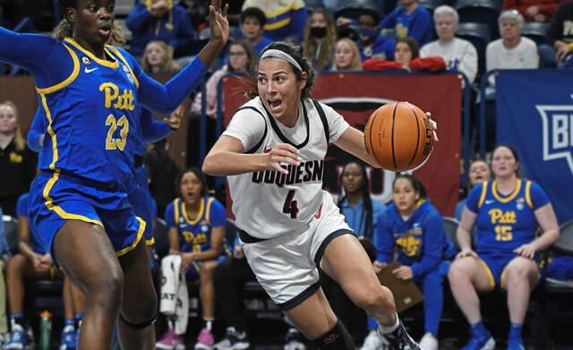 Duquesne guard Megan McConnell