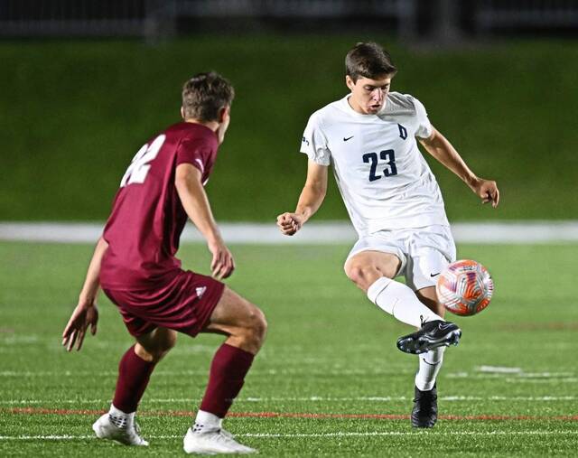 Nate Dragisich had nine goals and 24 assists while playing for the Duquesne men’s soccer team.