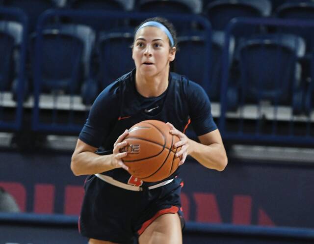 Chartiers Valley grad Megan McConnell helped Duquesne to a WNIT victory Monday.