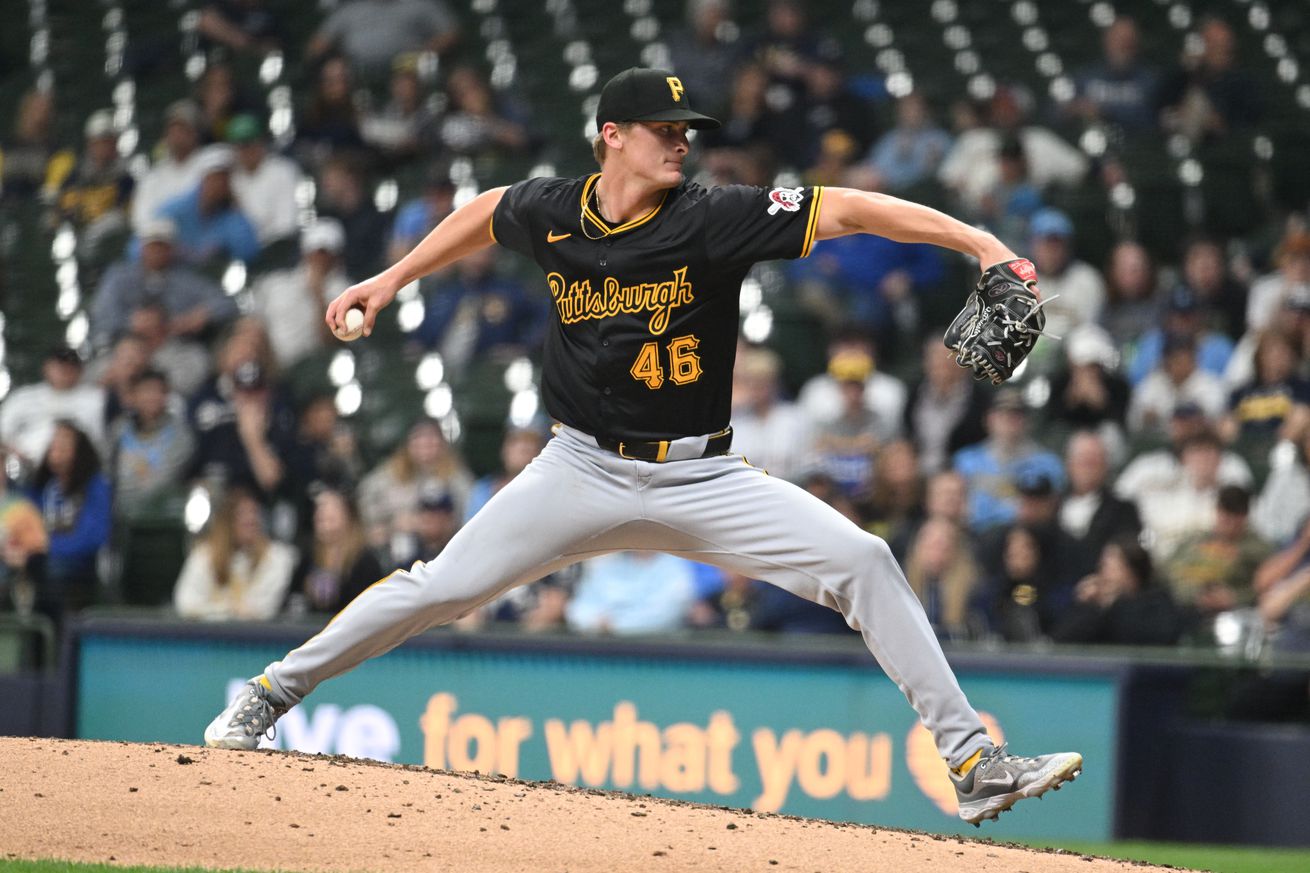 MLB: Pittsburgh Pirates at Milwaukee Brewers