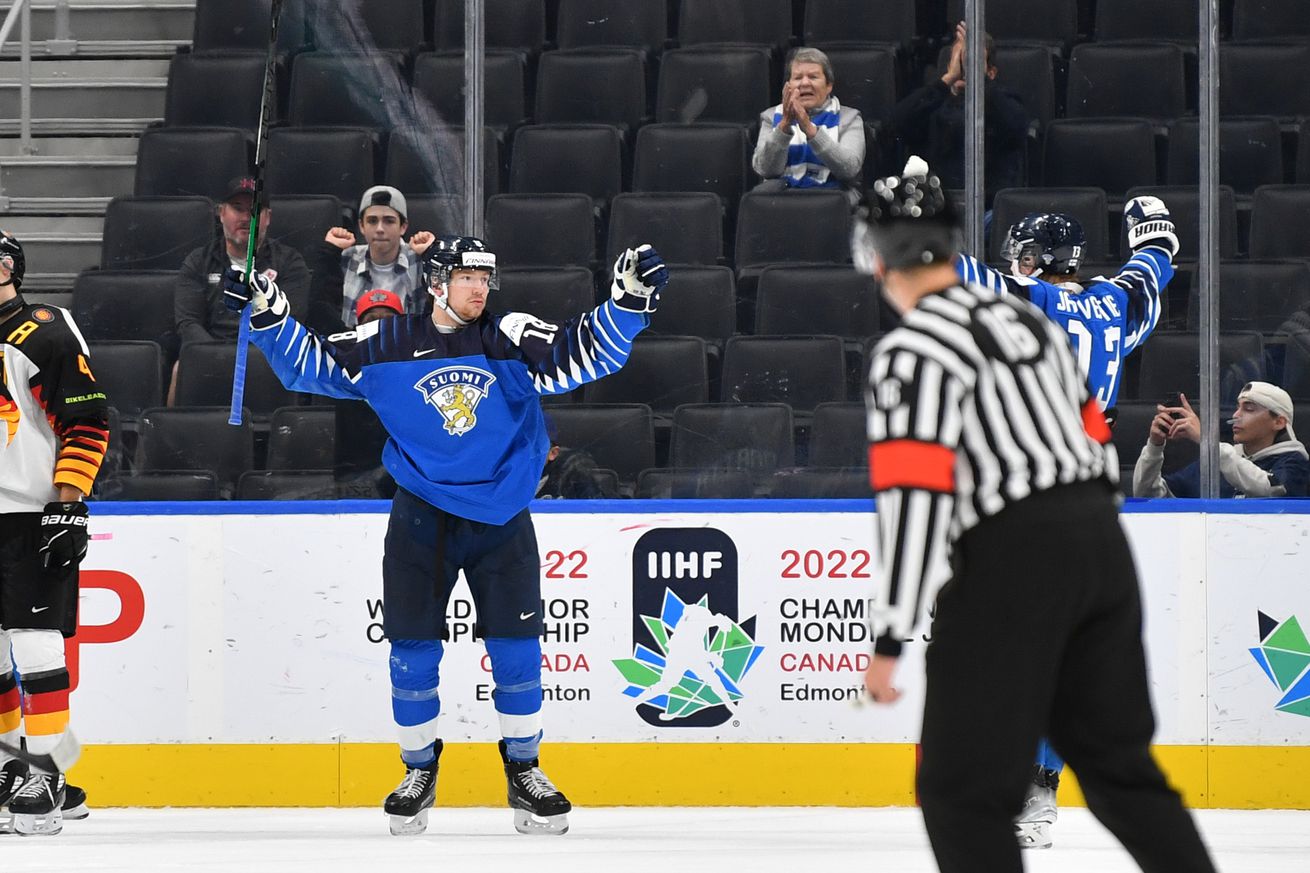 Finland v Germany: Quarterfinals - 2022 IIHF World Junior Championship