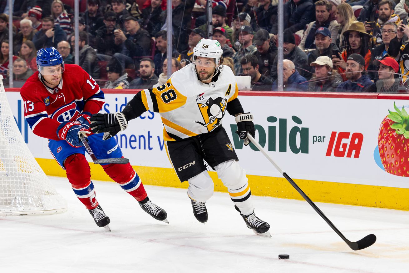 Pittsburgh Penguins v Montreal Canadiens