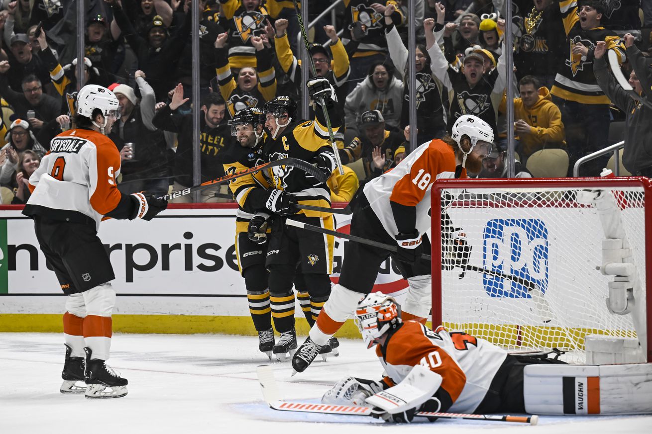 NHL: FEB 25 Flyers at Penguins