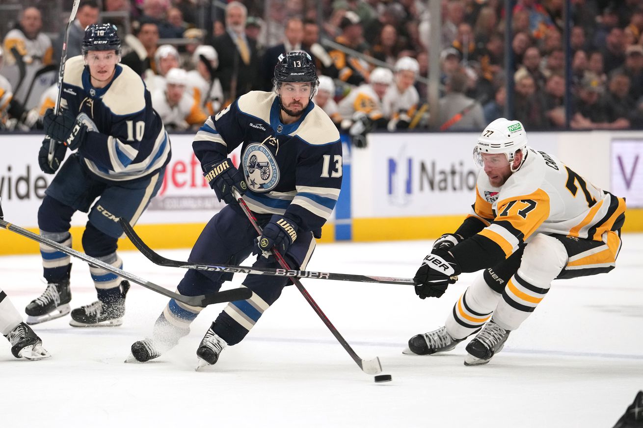 Pittsburgh Penguins v Columbus Blue Jackets