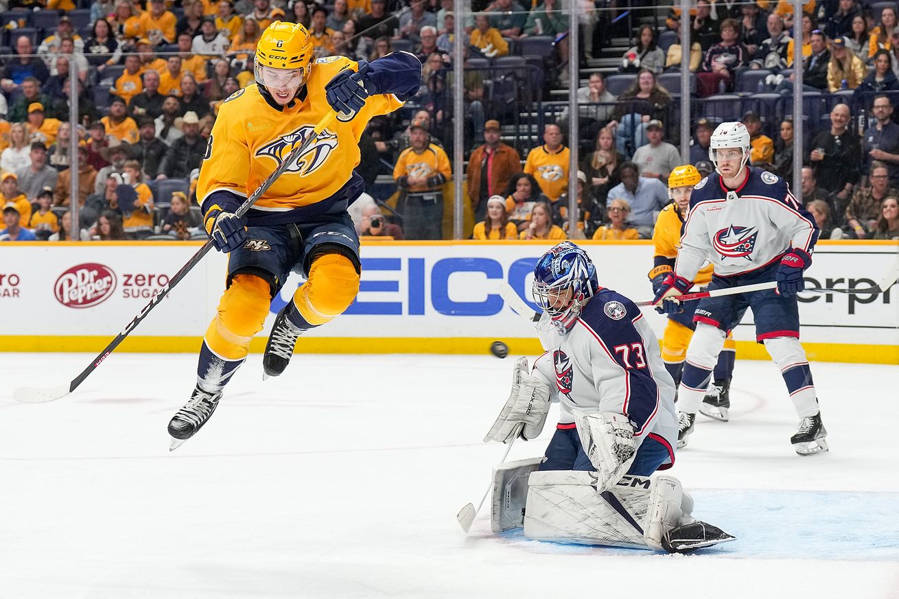 Columbus Blue Jackets v Nashville Predators