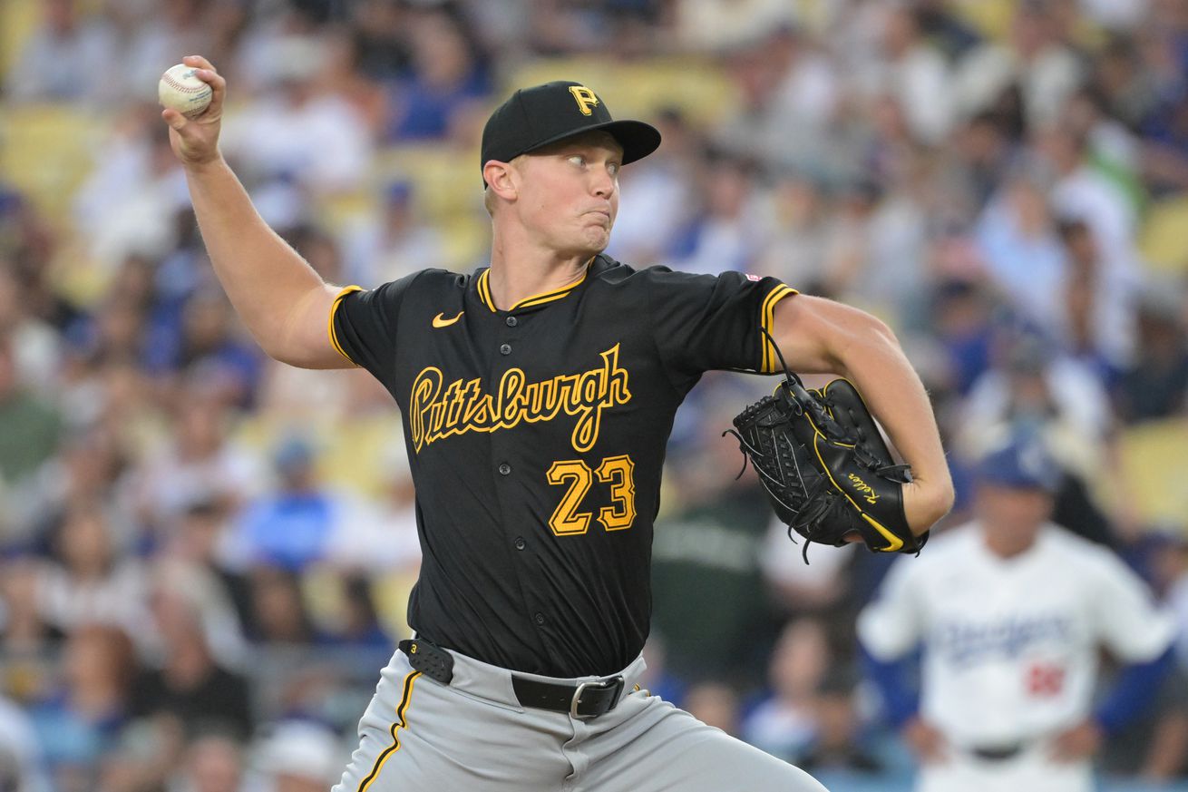 MLB: Pittsburgh Pirates at Los Angeles Dodgers