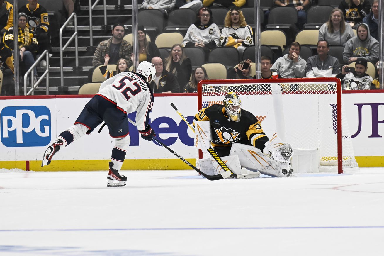 NHL: SEP 24 Blue Jackets (split squad) at Penguins (split squad)