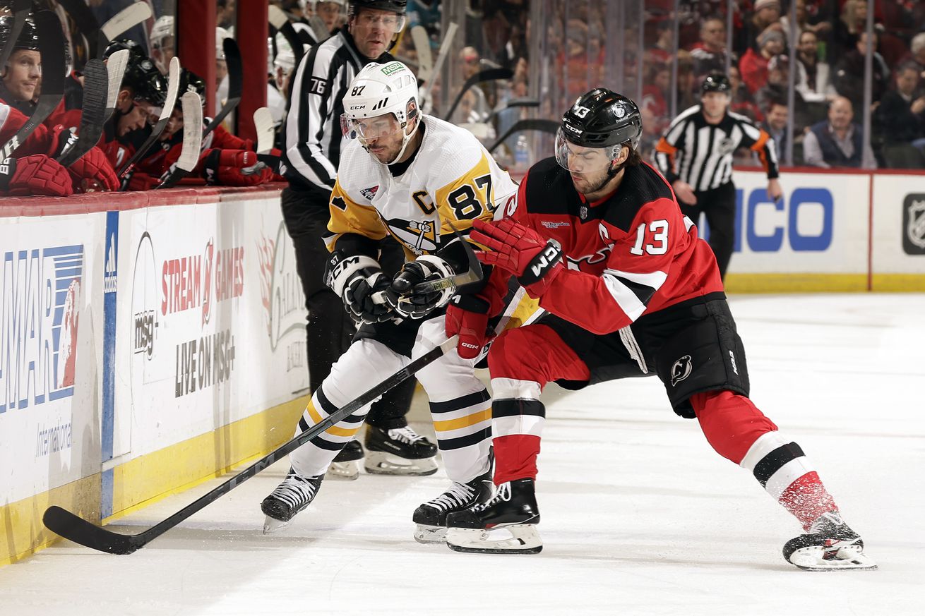 Pittsburgh Penguins v New Jersey Devils