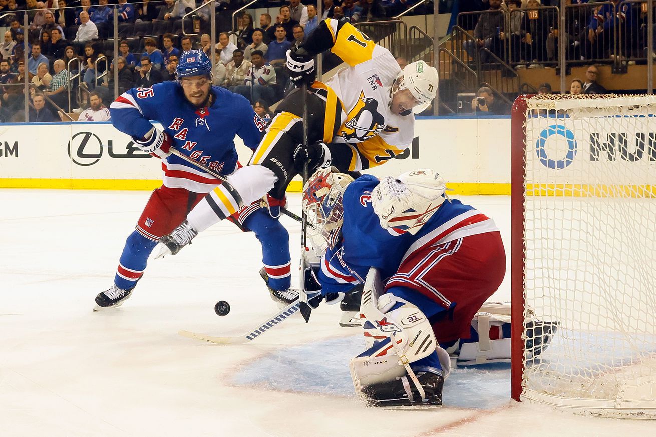 Pittsburgh Penguins v New York Rangers