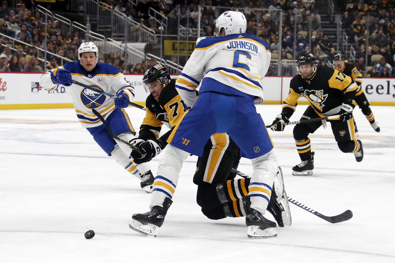 NHL: Buffalo Sabres at Pittsburgh Penguins