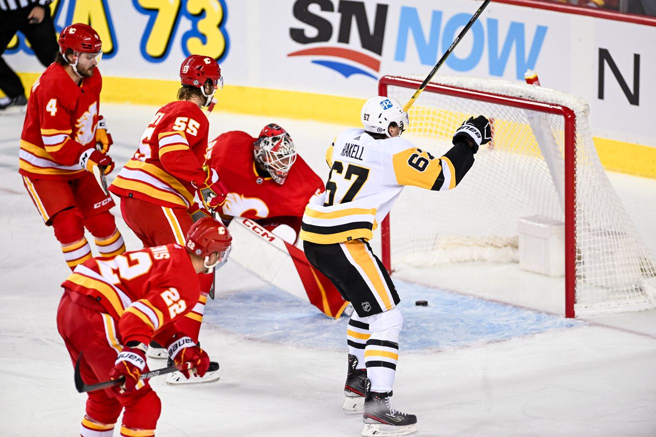 NHL: OCT 25 Penguins at Flames