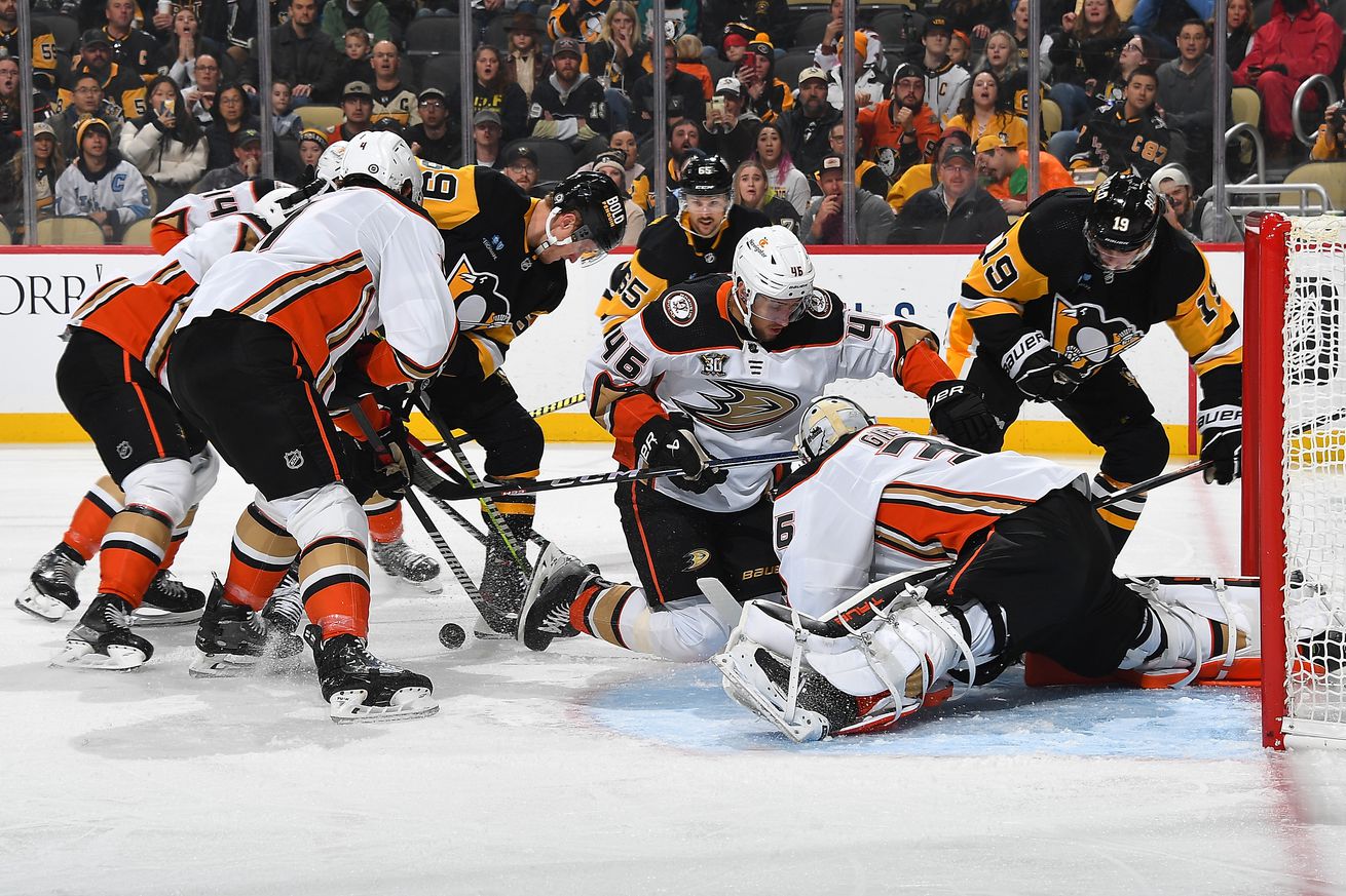 Anaheim Ducks v Pittsburgh Penguins