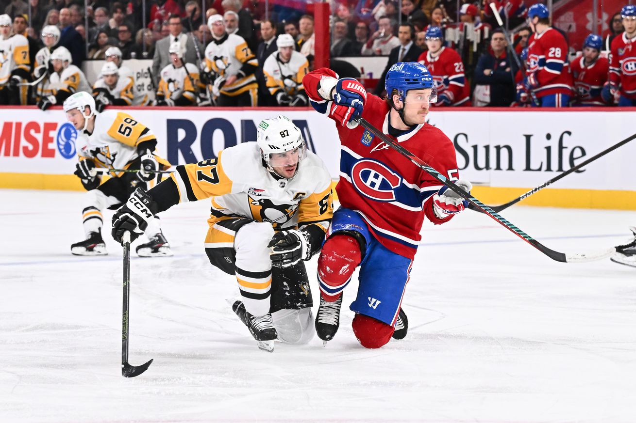 Pittsburgh Penguins v Montreal Canadiens