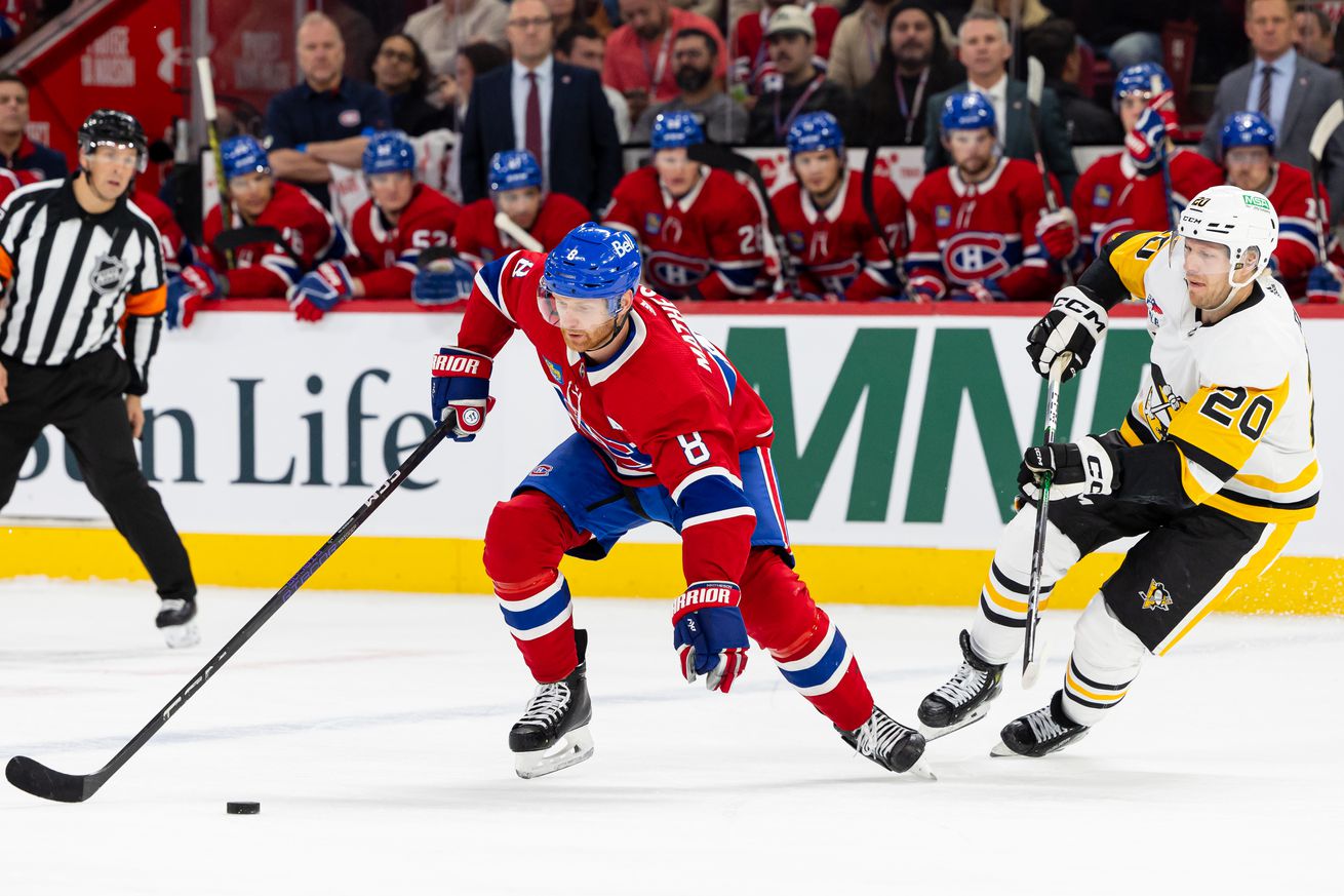 Pittsburgh Penguins v Montreal Canadiens