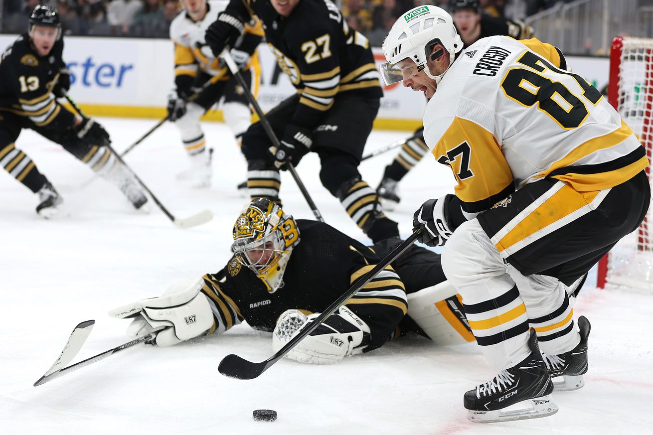 Pittsburgh Penguins v Boston Bruins