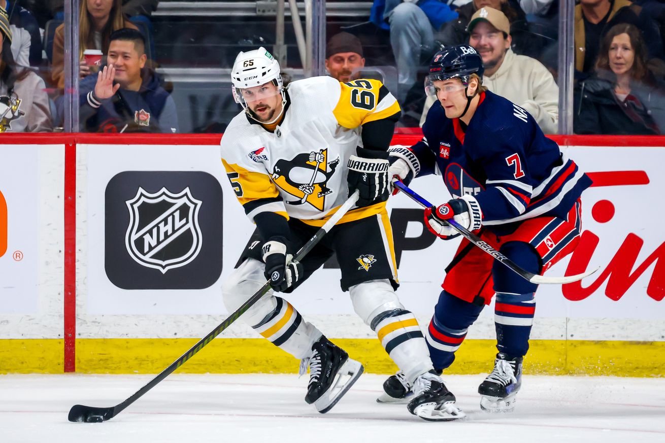 Pittsburgh Penguins v Winnipeg Jets