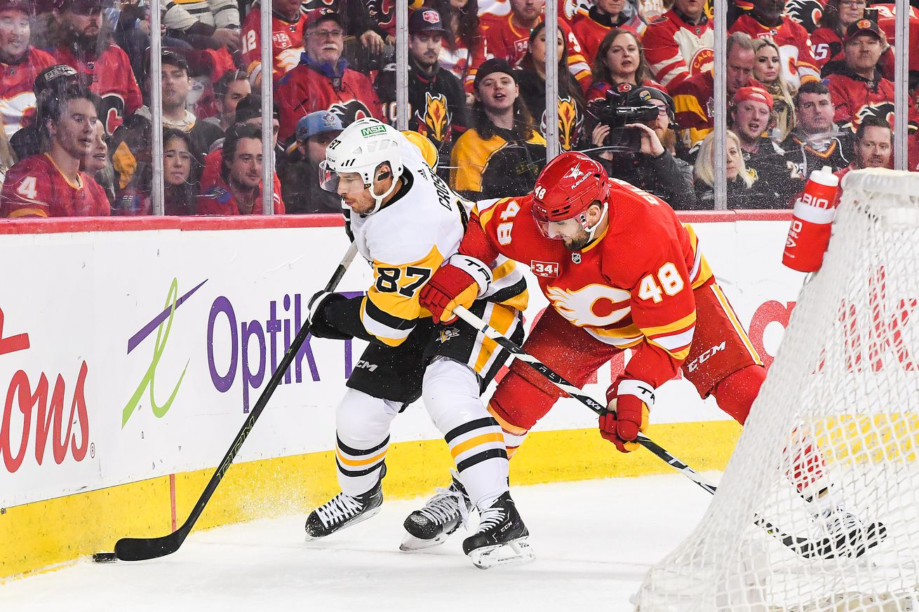 Pittsburgh Penguins v Calgary Flames