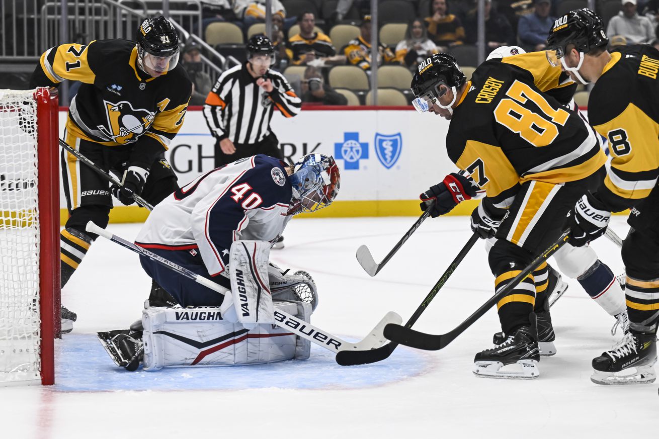 NHL: OCT 04 Preseason Blue Jackets at Penguins