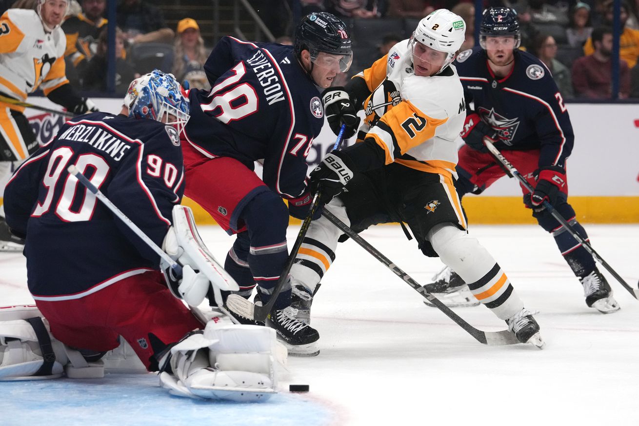 Pittsburgh Penguins v Columbus Blue Jackets