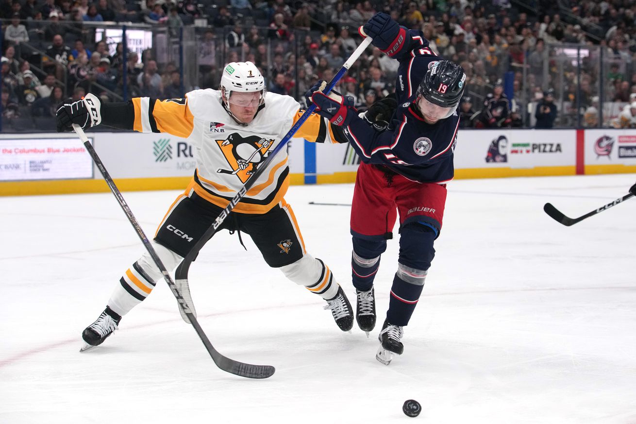 Pittsburgh Penguins v Columbus Blue Jackets