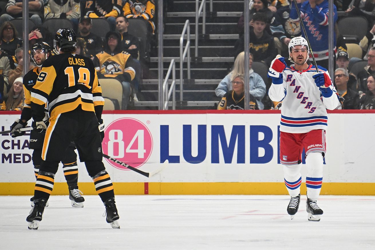 New York Rangers v Pittsburgh Penguins