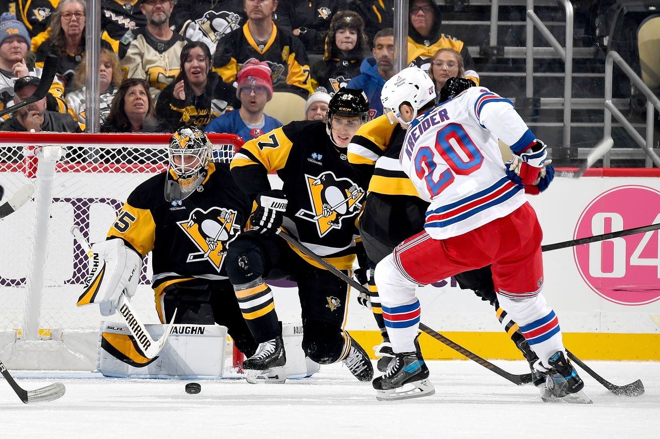 New York Rangers v Pittsburgh Penguins