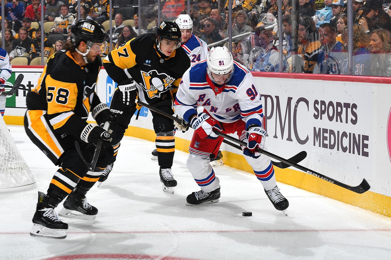 New York Rangers v Pittsburgh Penguins