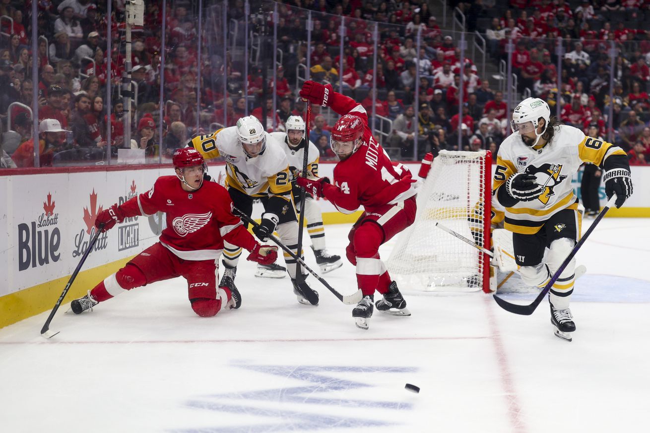 Pittsburgh Penguins v Detroit Red Wings