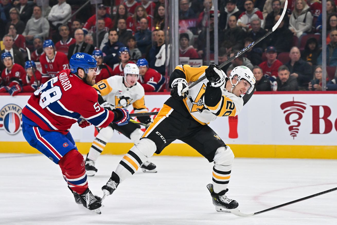 Pittsburgh Penguins v Montreal Canadiens