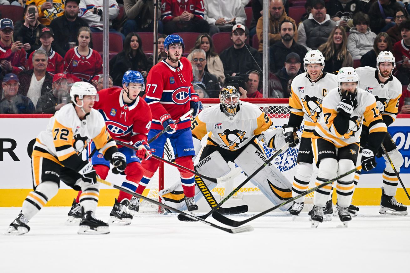 Pittsburgh Penguins v Montreal Canadiens