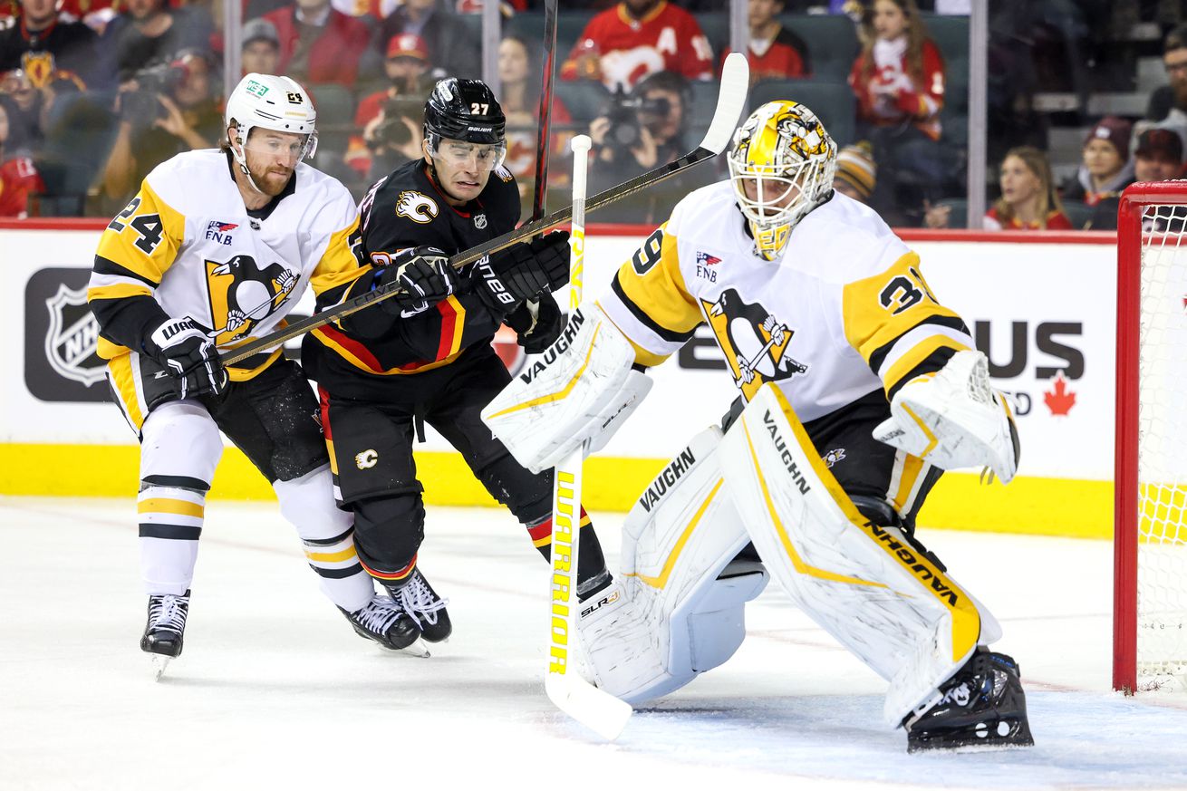 Pittsburgh Penguins v Calgary Flames