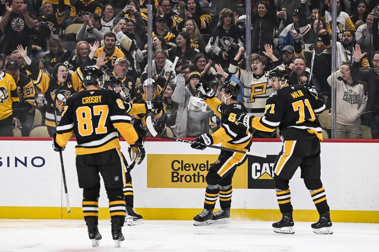 NHL: OCT 29 Wild at Penguins