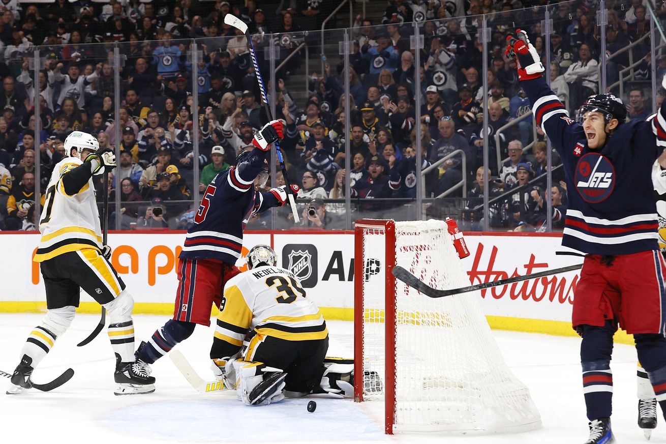 NHL: Pittsburgh Penguins at Winnipeg Jets