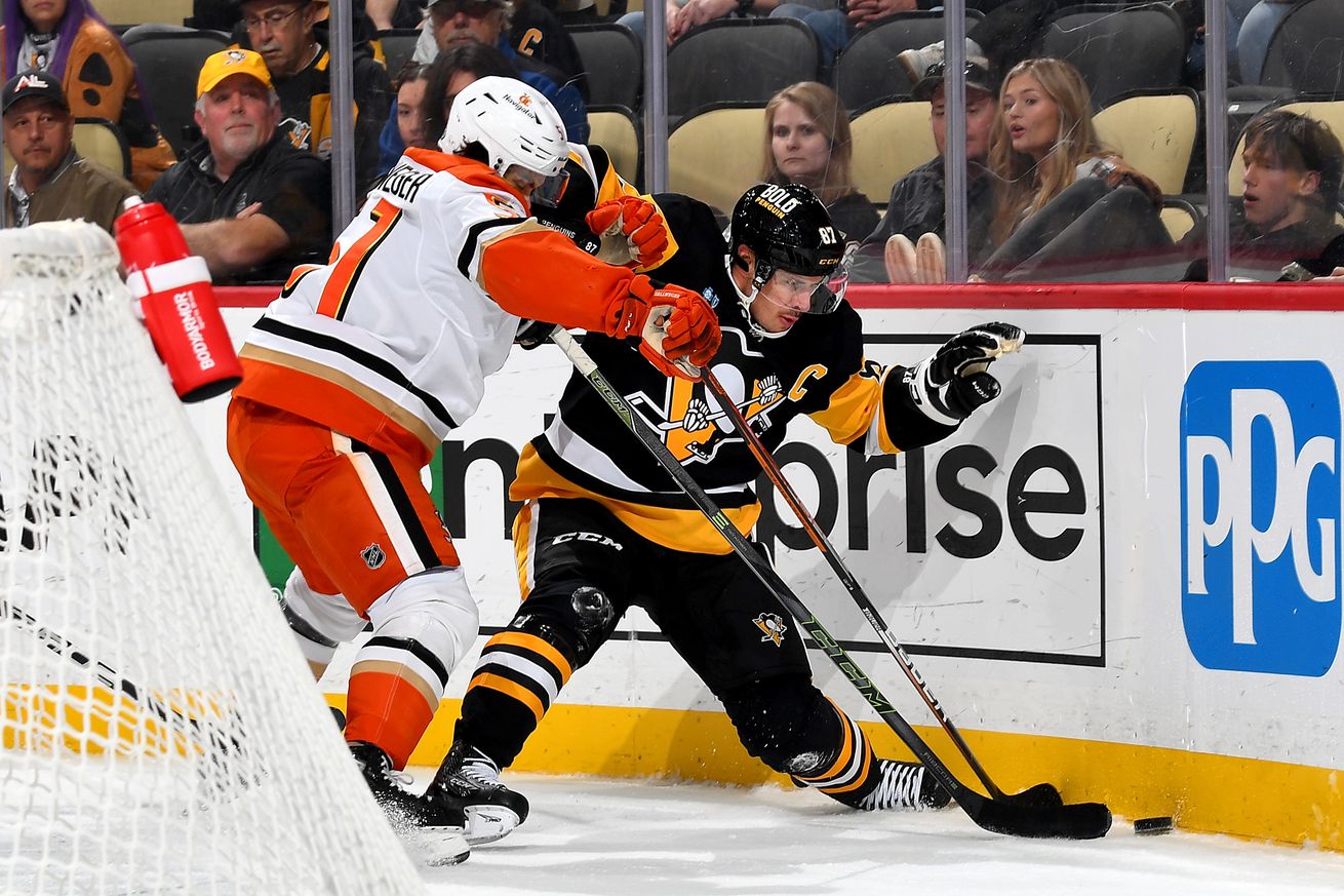 Anaheim Ducks v Pittsburgh Penguins