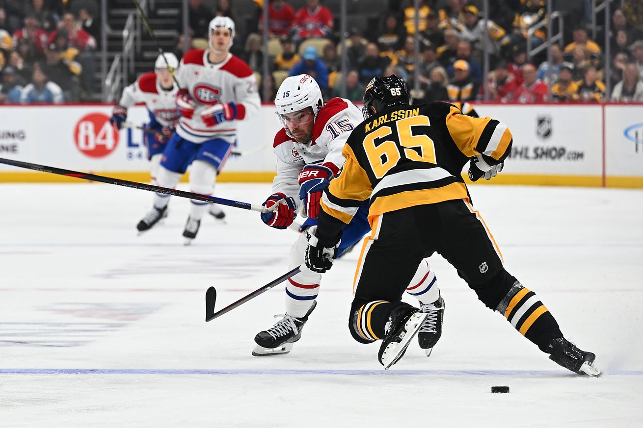 Montreal Canadiens v Pittsburgh Penguins