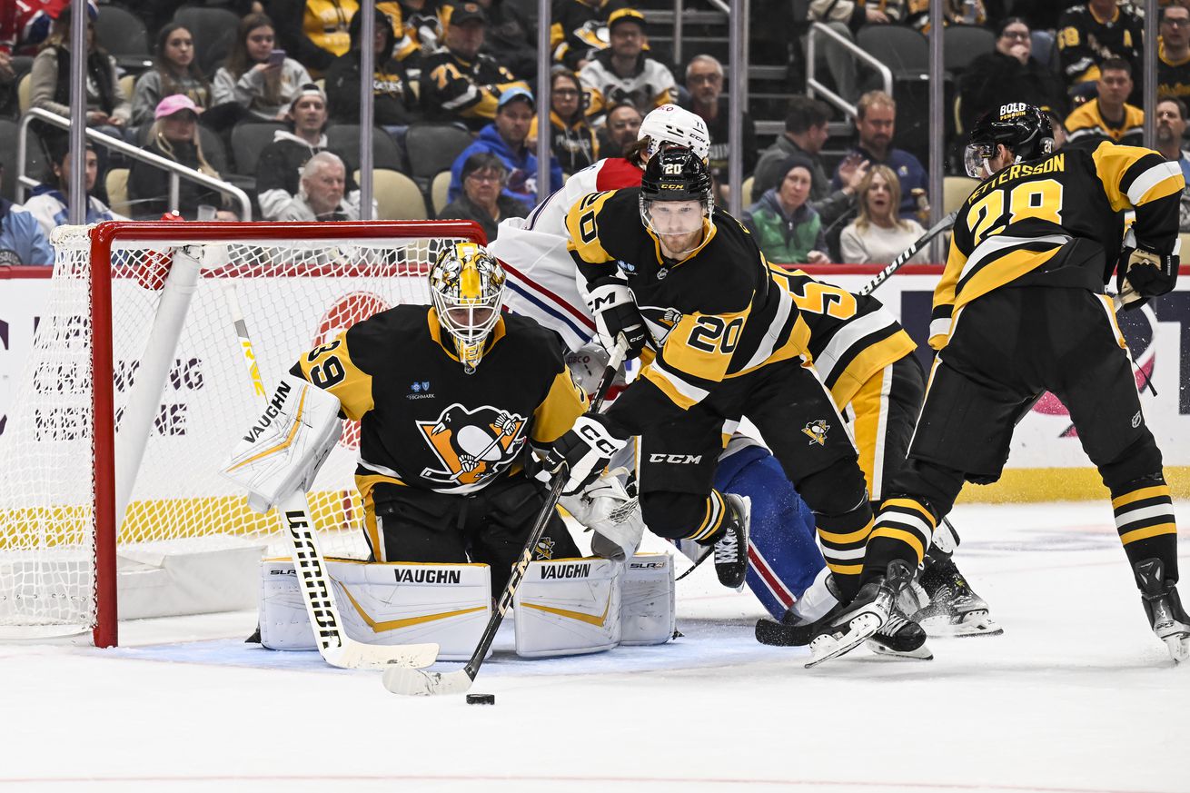 NHL: NOV 02 Canadiens at Penguins