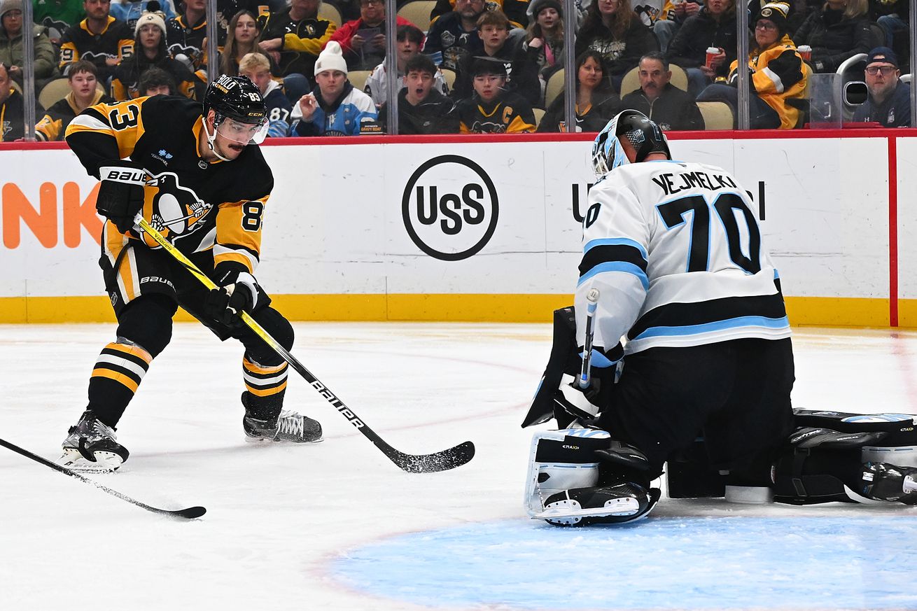 Utah Hockey Club v Pittsburgh Penguins