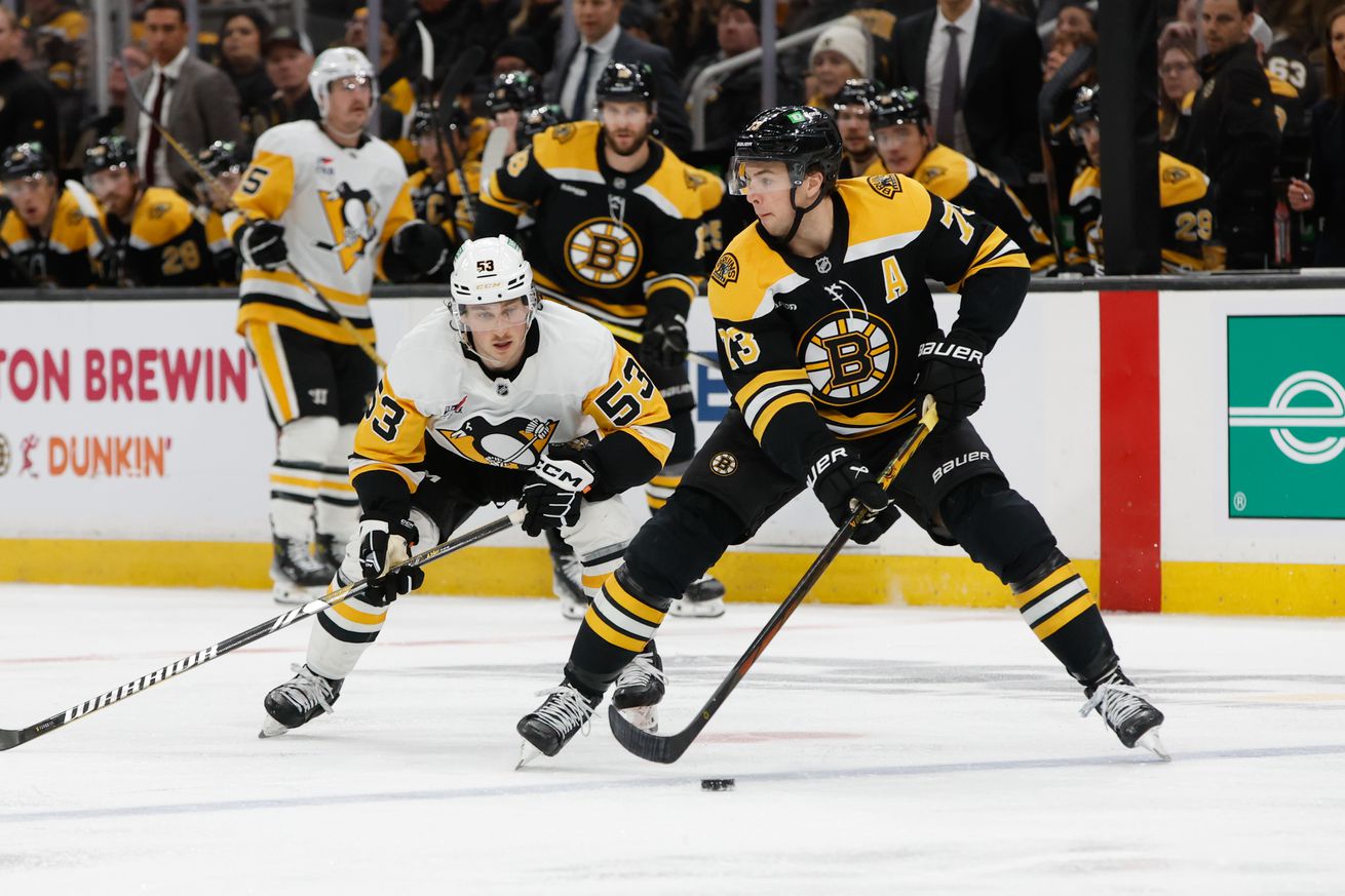 Pittsburgh Penguins v Boston Bruins