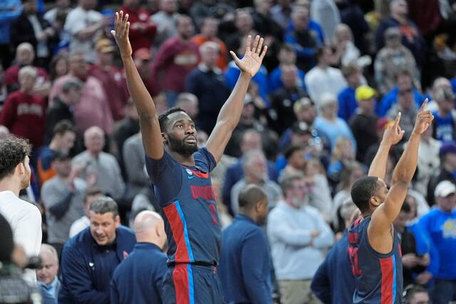 Duquesne forward David Dixon is one of two returning starters.