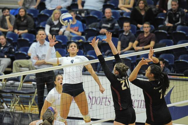 Middle hitter Amanda Orchard was Pitt volleyball’s first first-team All-ACC performer in 2014.