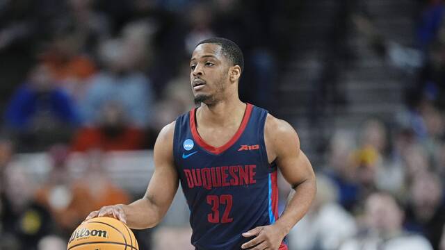 Duquesne guard Kareem Rozier is among several returning players for the Dukes this season.