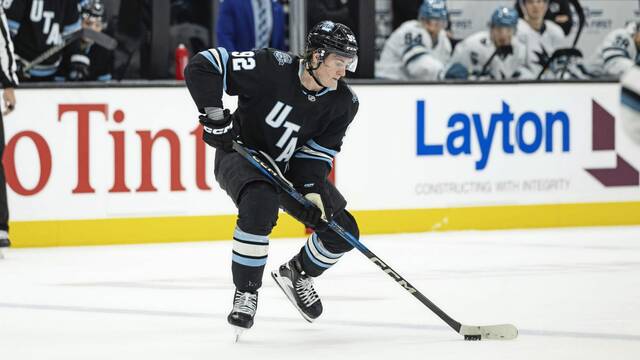 Utah Hockey Club forward Logan Cooley was the third overall selection in the 2022 NHL Draft.