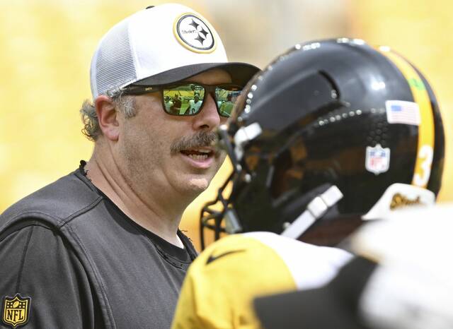 Steelers offensive coordinator Arthur Smith is among those being mentioned for the head coaching job at North Carolina.