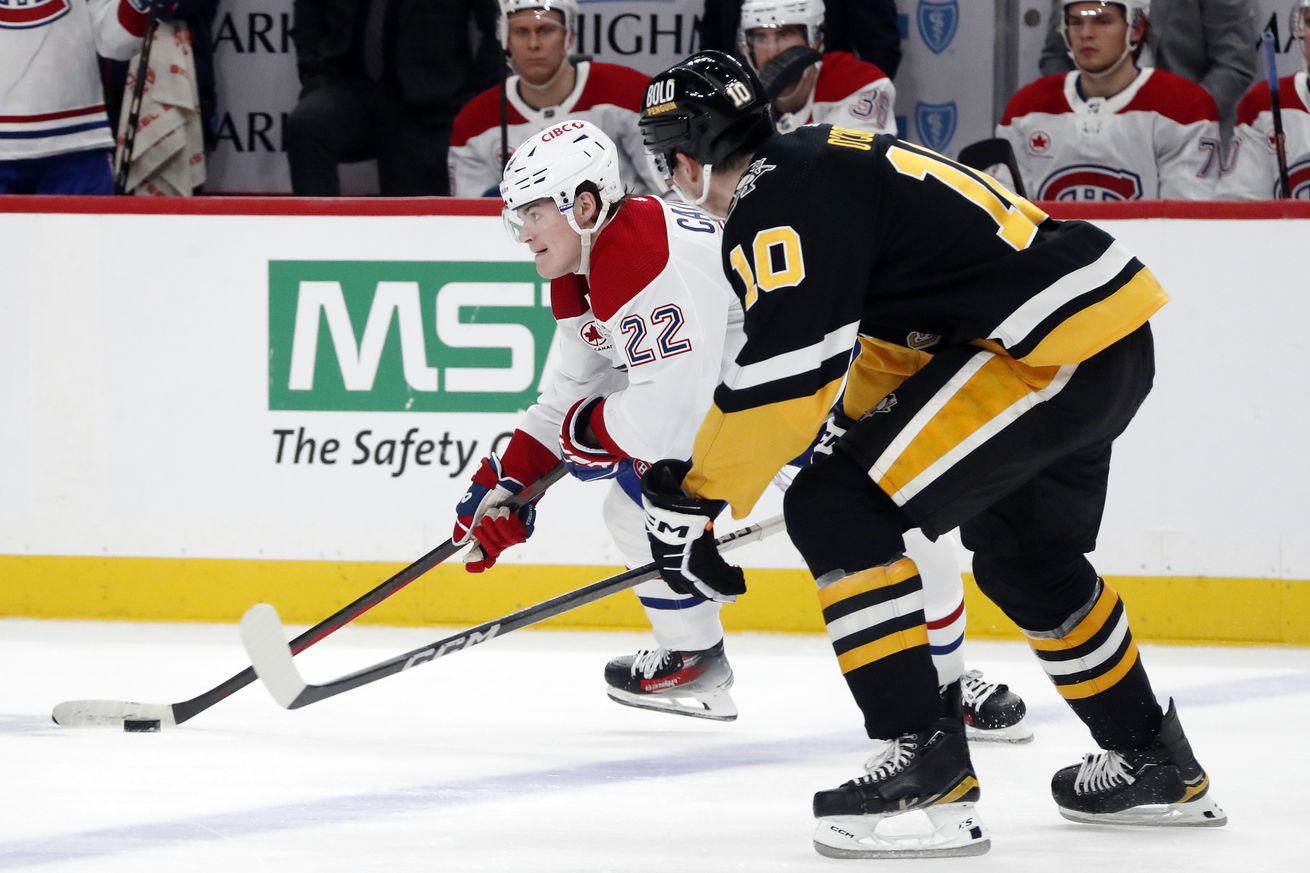 NHL: Montreal Canadiens at Pittsburgh Penguins