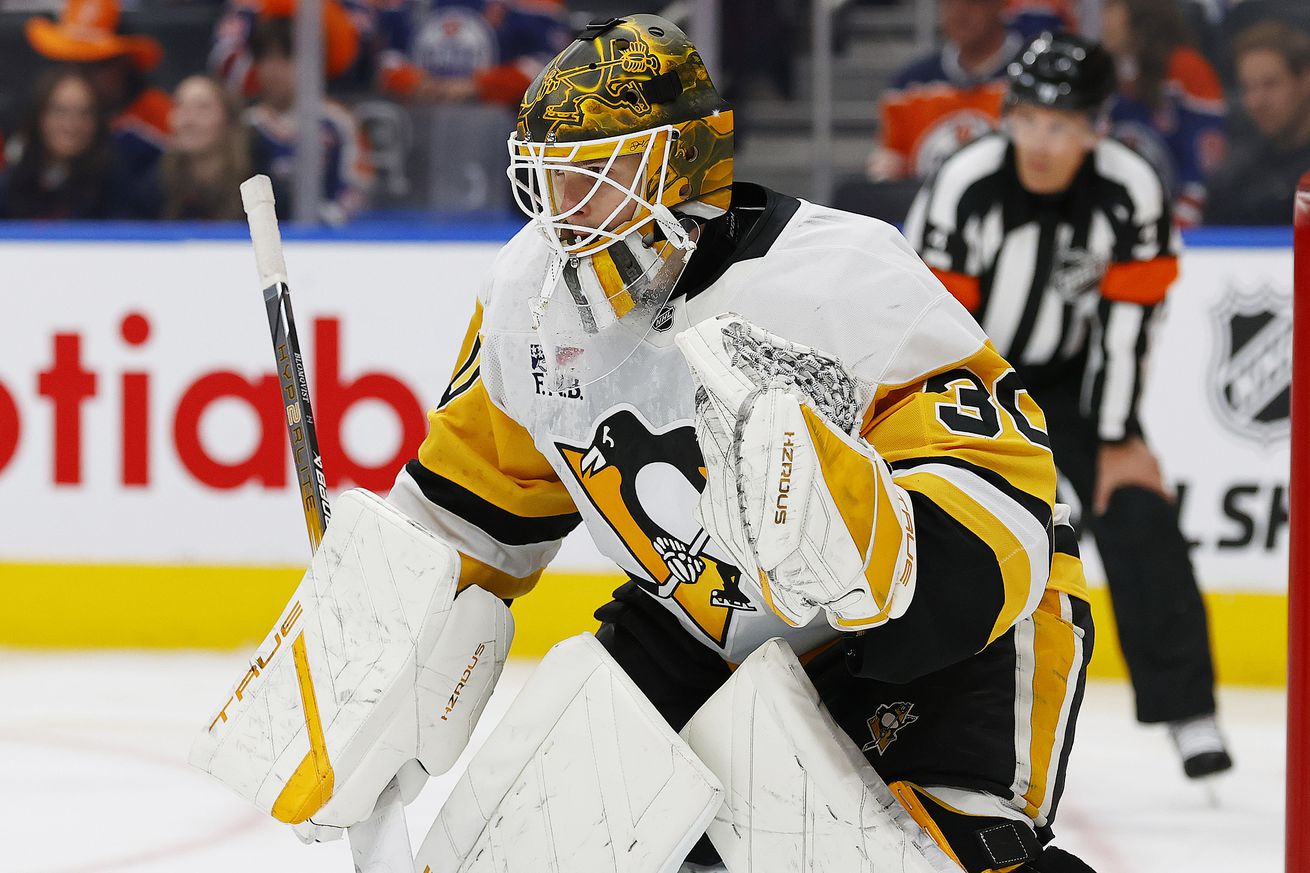 NHL: Pittsburgh Penguins at Edmonton Oilers