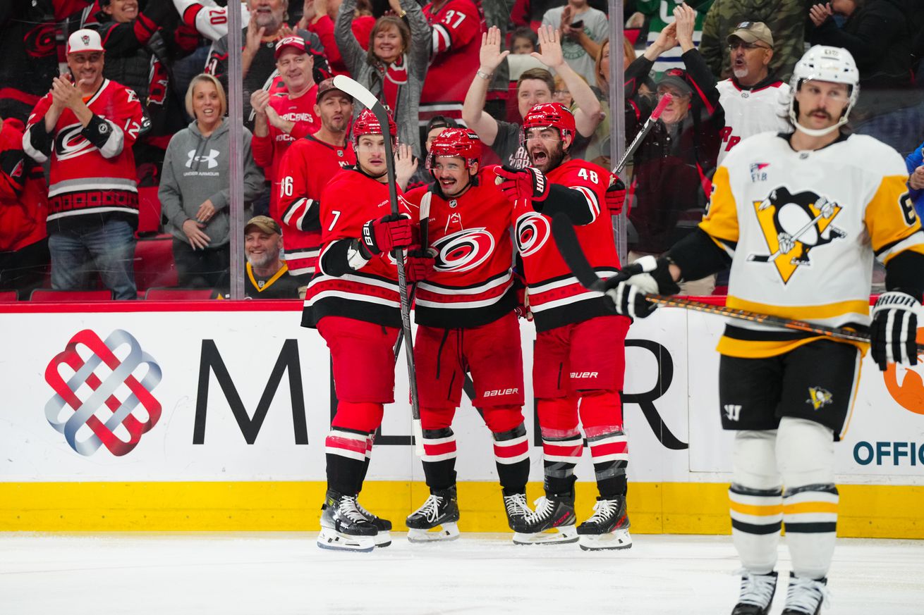 NHL: Pittsburgh Penguins at Carolina Hurricanes