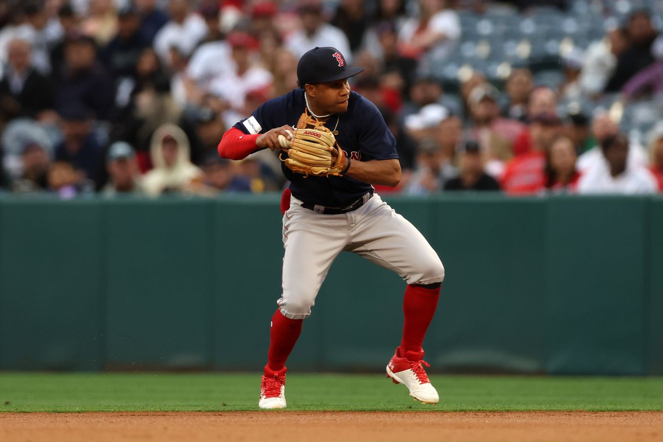 Boston Red Sox v Los Angeles Angels