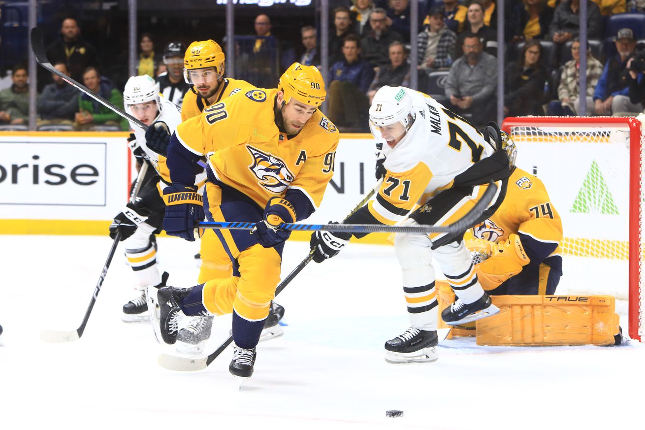 NHL: NOV 28 Penguins at Predators